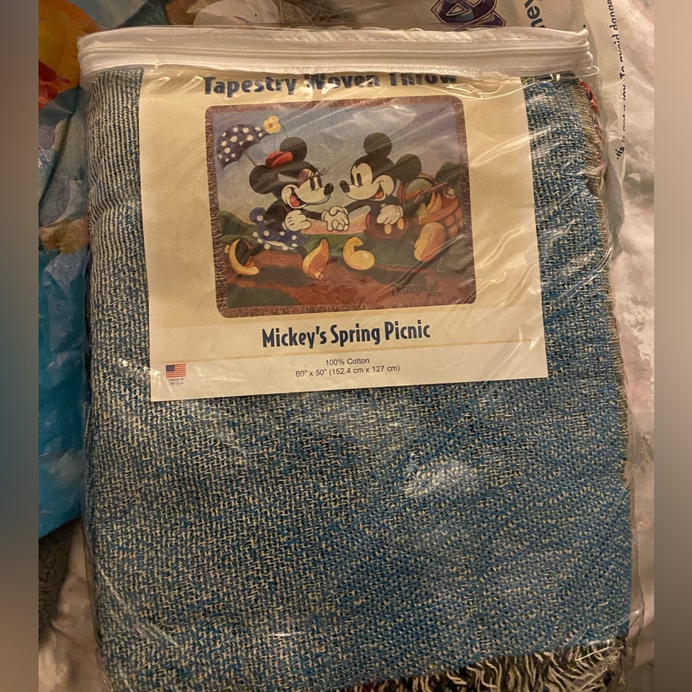 Disney tapestry picnic blanket